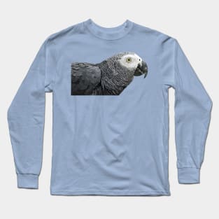 Gray parrot Long Sleeve T-Shirt